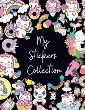 My Stickers Collection: Blank Sticker Book Album for Collecting Stickers  Stick