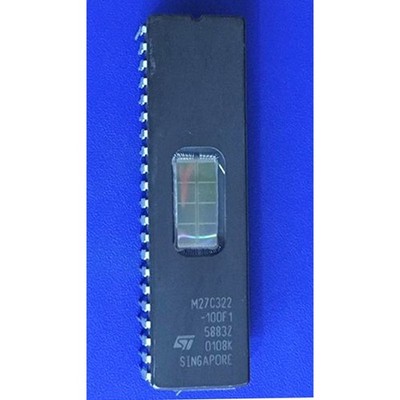 10pcs STMicroelectronics M27C322-100F1 27C322 2M x 16 UV EPROM