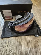 NEW Oakley Flight Deck M Snow Goggles-Prizm- MATTE BLACK/HIGH PINK IRIDIUM 