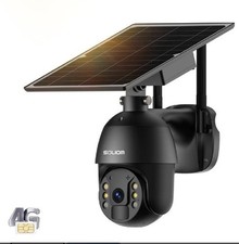 Soliom S600 4G LTE Solar Outdoor Security Camera 1080p Night Vision