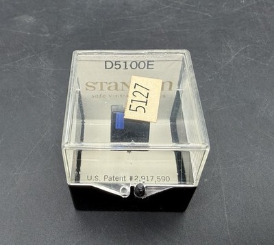 NOS Stanton Stylus D5100E New Old Stock Original Plastic Box