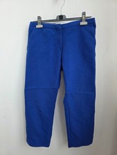 Marni Cobalt Blue Cropped Pants – Italian Designer Tailored Trousers – Luxury Mi