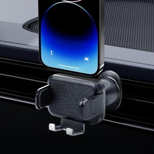 Car Phone Holder Secure Air Vent Cell Phone Car Mount with Metal Hook Clip 360
