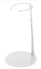 Kaiser 3701 White Adjustable Doll Stand, fits 20 to 30" Doll