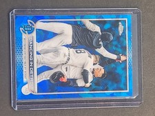 2022 Topps Chrome Update Sapphire #US238 Dancing in Detroit Baez Grossman Tigers