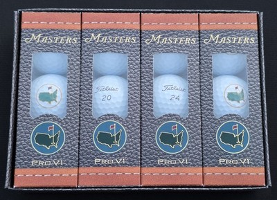 Rare 2024 Masters Berckmans Place Logo Titleist PRO V1 Golf Balls! Only One Set!