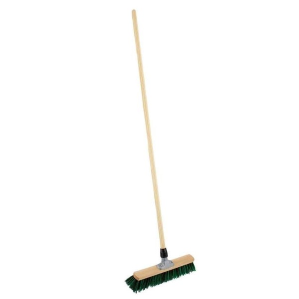 StraßEnbesen 40 Cm - Arenga-Borsten - Holzstiel (150 Cm) | Kehrbesen, Holzbesen-image