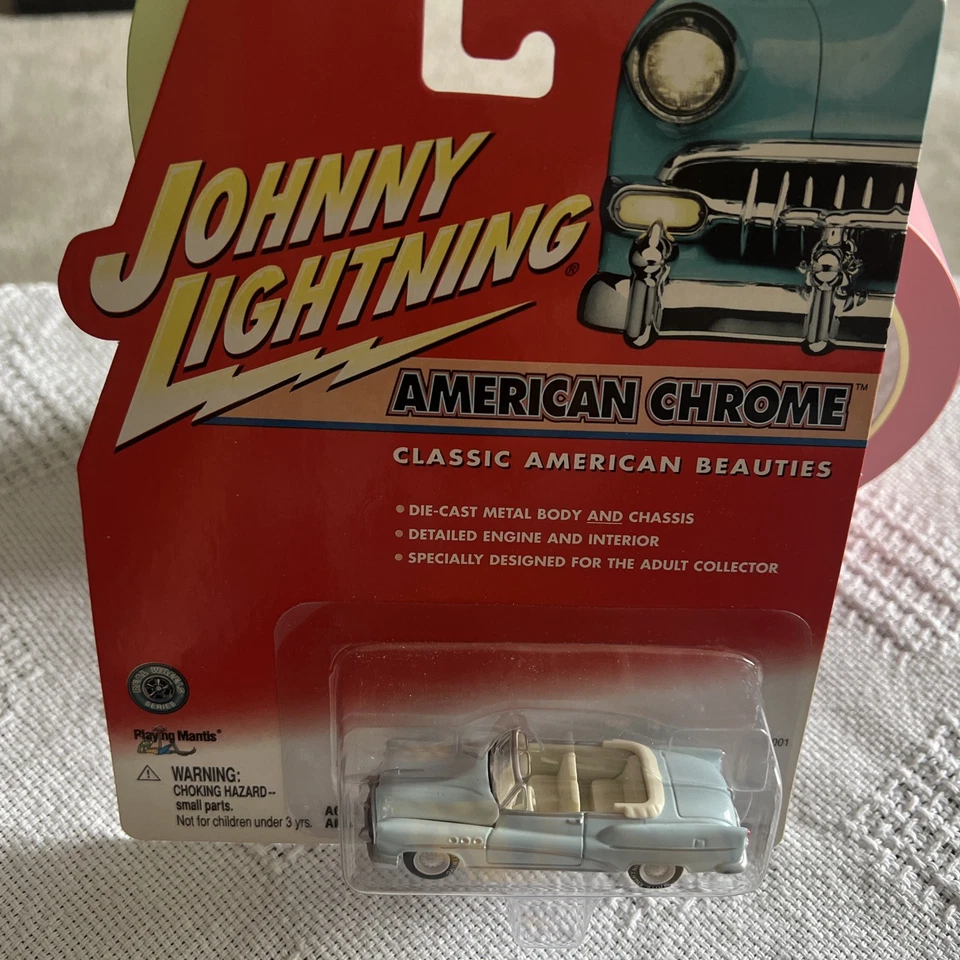 Johnny Lightning 53 Buick Super American ChromeWhite Lightning súper bonito como está Foto 4 de 4