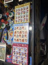 THE ART OF DISNEY Complete Set of 3 Differnt Full Sheets of 20 US Stamps 2004-08