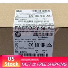 Allen-Bradley 1764-24BWA SER B MicroLogix1500 24 Point Controlle US Free Tax