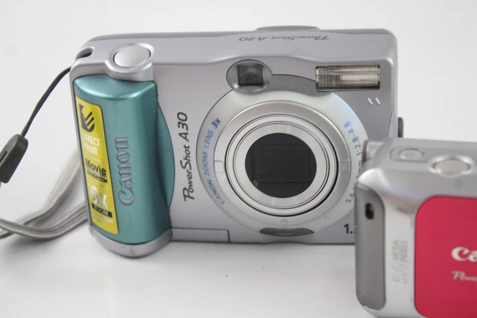 Digital Compact Cameras Working Inc Canon Powershot A460 x 3 - Image 2 of 4