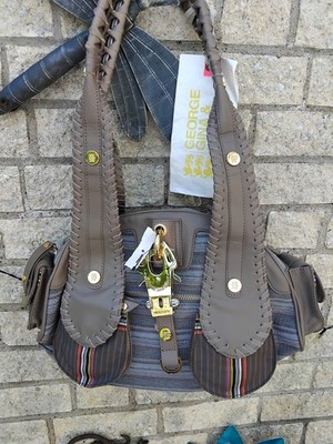 TOP TIPP Neue, unbenutzte GEORGE GINA & LUCY GGL Tasche mit goldener Schnalle!