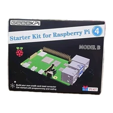 GeeekPi Starter Kit for Raspberry Pi 4 8GB - 128GB Edition, Case with PWM Fan