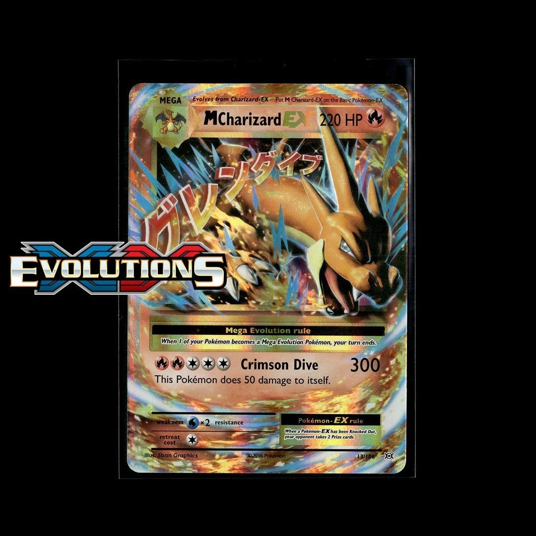 13/108 pokemon card price M Charizard EX Evolutions CGC 8.5  TBC Games Enhance your Pokmon collection with this M Charizard EX 2016 Pokemon XY Evolutions #13 Card M Charizard EX 13/108 Evolutions
