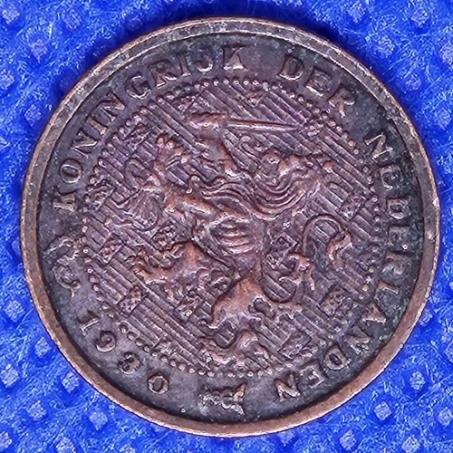 1930 Netherlands 1/2 Cent — photo from the most recent tracked eBay sale