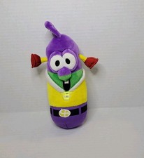Gund 2011 VeggieTales Bounce  Talk Larry Boy 9" Plush NO SOUND 