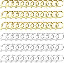 160Pcs Leverback Earring Hooks Hypoallergenic Earring Hooks Lever Back Earring