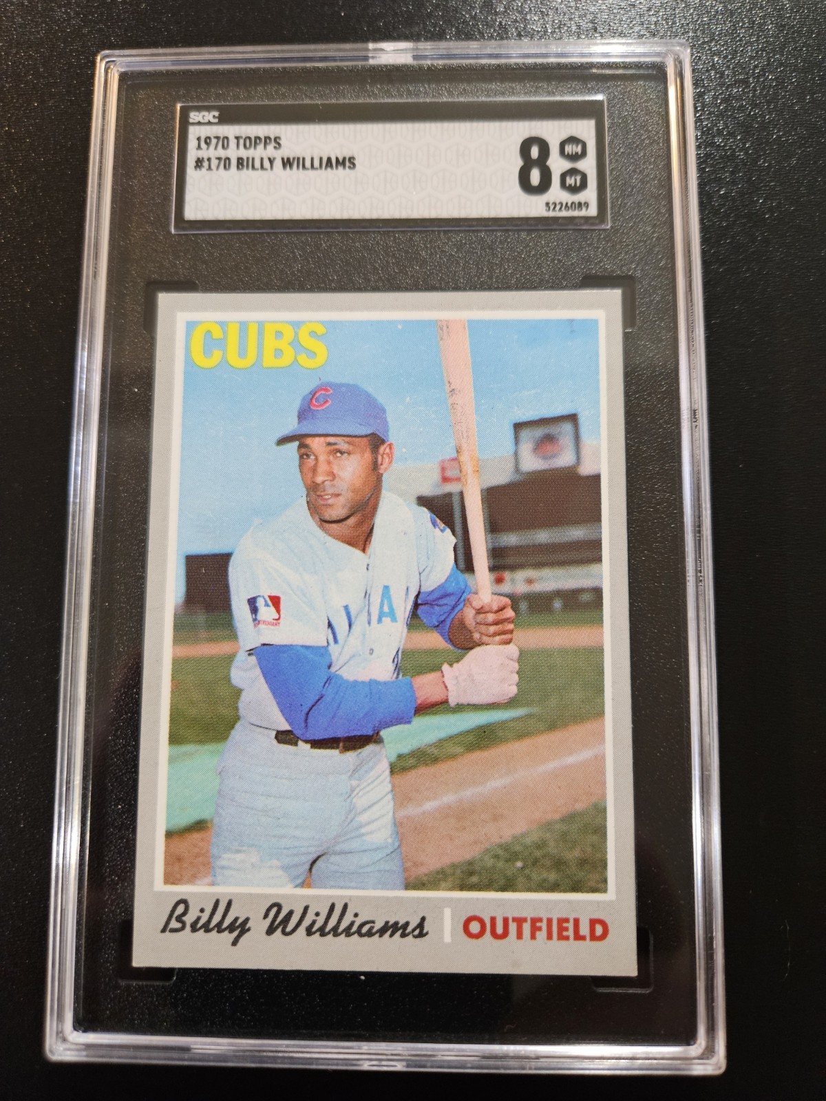 1970 Topps # 170 Billy Williams SGC 8 NM-MT