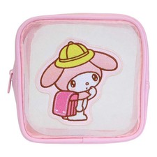 Sanrio Characters My Melody Mesh Cosmetic Pouch "Dreamy Schoolbag" JP Limited