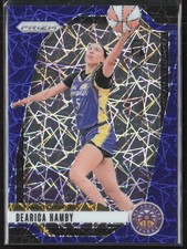 2024 Panini Prizm WNBA #19 Dearica Hamby Blue Velocity Prizms Sparks (O)