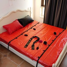 Bett Fessel Hand Fuß Fessel Bett Handfesseln Fußfesseln Fesselset Restraints DE