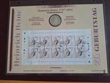 BRD-Numisblatt 3/97 Heine - 1. Auflage (mit Runen)