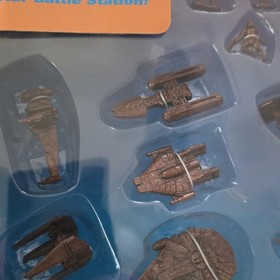 1995 Galoob Micro Machines Star Wars Collector's Gift Set w/ Bronze Finish.