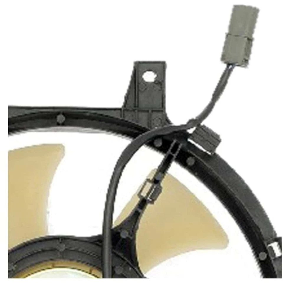 Ventilador condensador aire acondicionado conector macho plástico 2 terminales para Nissan Sentra 1991-1999 Foto 3 de 4