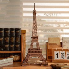 Rolife Eiffel Tower LED 3D Wooden Puzzle DIY Building Toy Home Decor Xmas Gifts