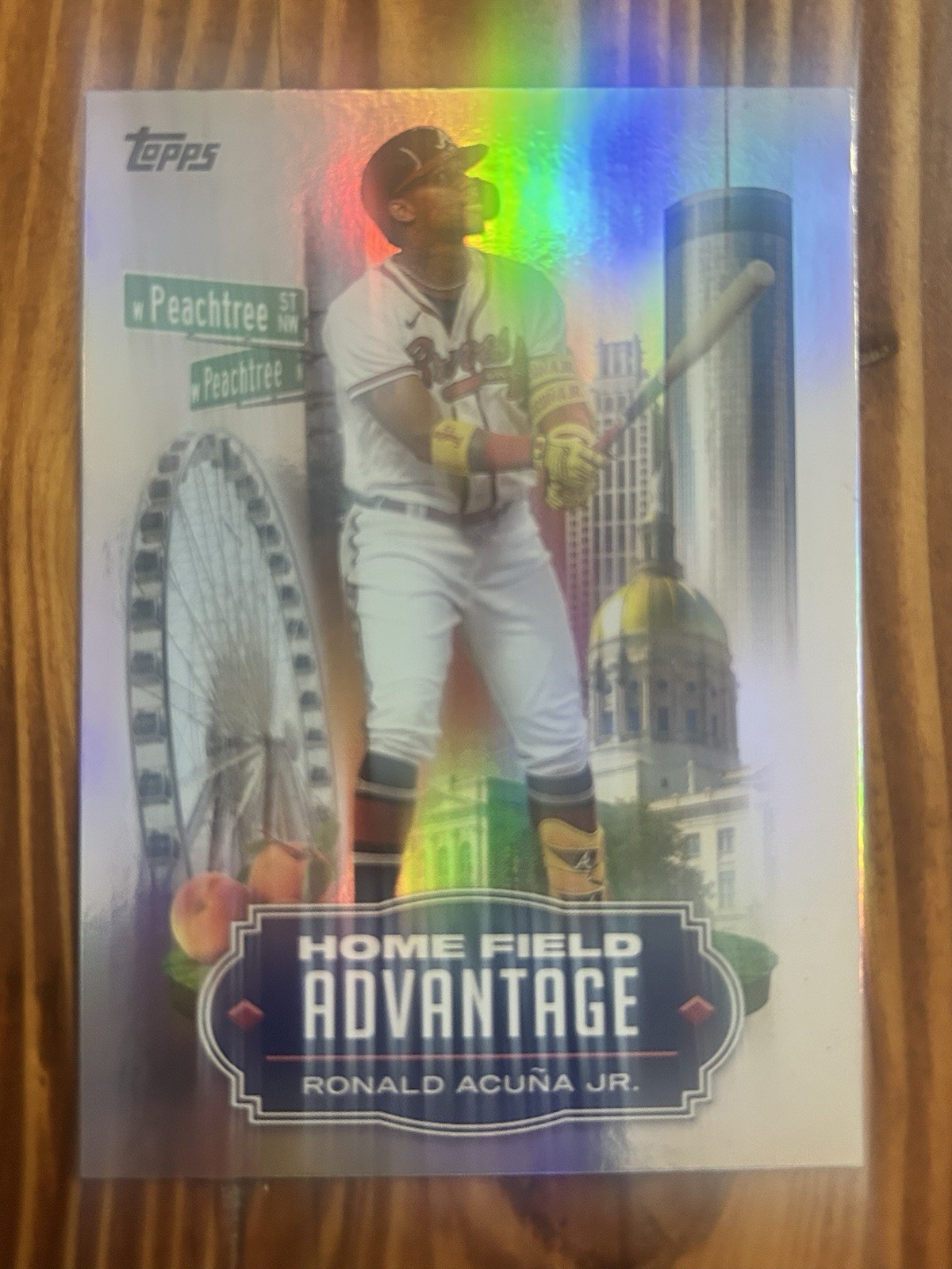 2023 Topps Ronald Acuna Jr Home Field Advantage #HA-6 Braves