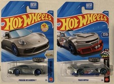 2026 Hot Wheels B Case Zamac Porsche 911 Carrera T  Track Ripper Lot of 2