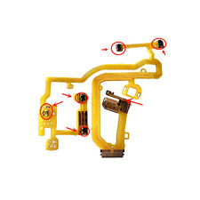 New Flex cable with IC suitable for Canon IXUS230 autofocus lens connection base