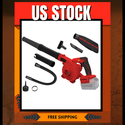 Cordless Leaf Blower for Milwaukee M18 Battery,Electric Jobsite Air Blower