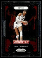 2024-25 Panini Prizm Monopoly WNBA Temi Fagbenle Indiana Fever #26
