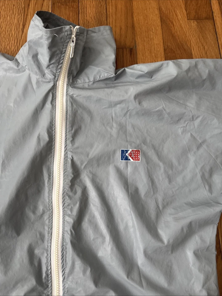 M.J Kirby Sportswear Dester Golf Men's Rain Jacket Blue Vintage Size M - Image 3 of 4