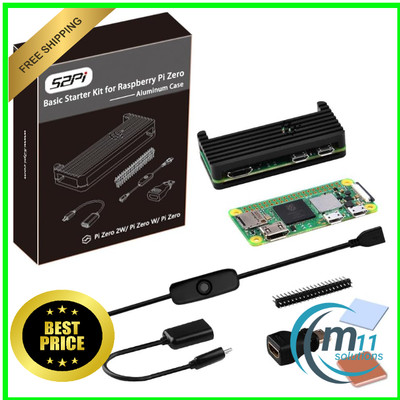 GeeekPi Basic Starter Kit für Raspberry Pi Zero 2 W,mit Zero 2 W Aluminum