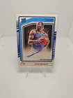 Ariel Hukporti 2024-25 Panini Donruss Choice Rated Rookie Auto #287 Knicks