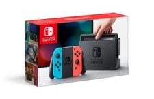 Nintendo Switch Konsole Neon Rot Blau mit Joy-Con OVP 1 Jahr Gewährleistung