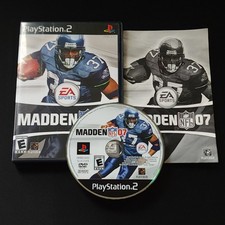 Madden 2007 Playstation 2 PS2 Video Game Complete