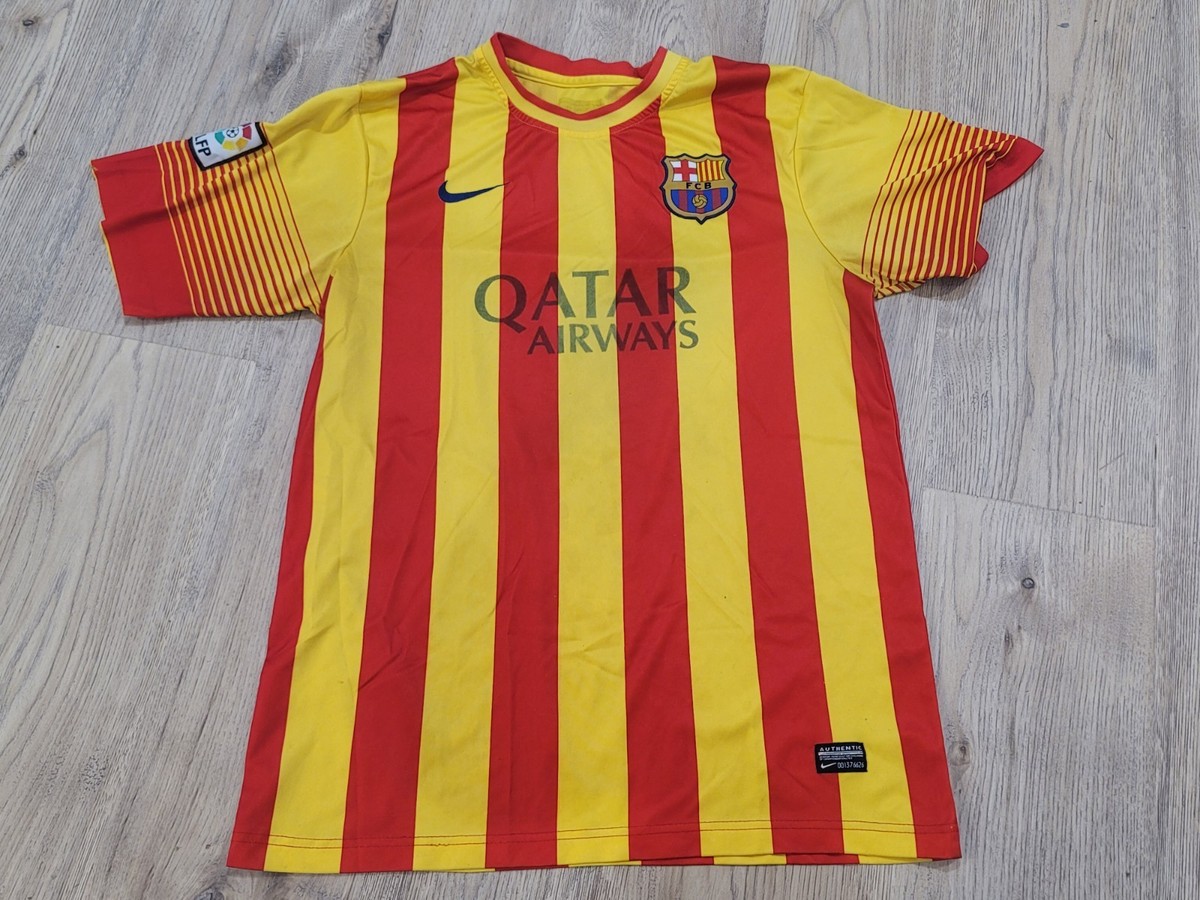 Nike Barcelona Men's Away Jersey 2013/14 Legend Neymar #11