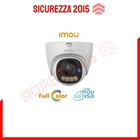 Videocamera sorveglianza da esterno IP PoE 3K/5MP Full-Color ONVIF 2.8 mm audio