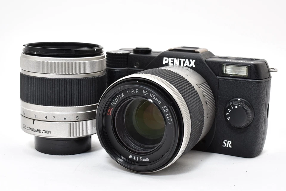 PENTAX Q10 12.4 MP Digital Camera 02 STANDARD & 06 TELEPHOTO w/Box [Near Mint] - Image 2 of 4