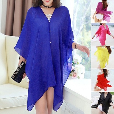 2019 Mode Überwurf Badeanzug Strand Damen Sommer Beachwear Polyester