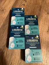 32-Ct Liquid I.V. Kids Hydration Electrolyte Drink Mix "Cotton Candy" BB 01/2027