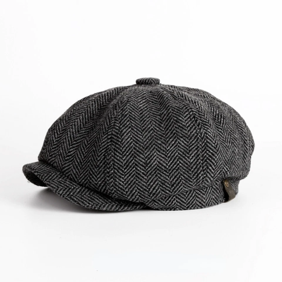 Schirmmützen Schiebermütze Gatsby Mütze Kappe Peaky Blinders Flatcap Cap Herren - Bild 3 von 4