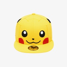 New Era Kids x Pokemon 92 Pikachu Yellow Child Youth Snapback Cap Hat