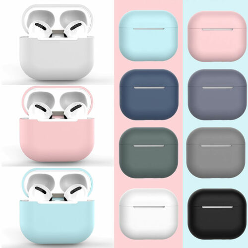 Airpods 3 Silicone Wireless Bluetooth Headphone Cover Charging Case Protection/ - Picture 1 of 19