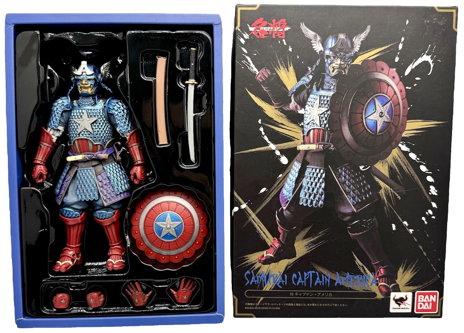 Figuras de acción de PVC Bandai Steve y accesorios