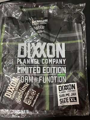 Dixxon Flannel Co Sublime Jah Rare Limited Sold Out Xl New In Bag Punk