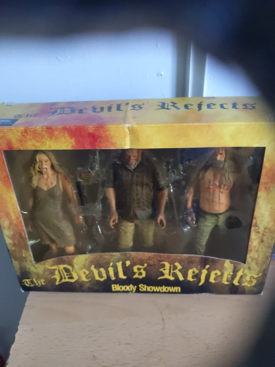 NECA ROB ZOMBIES THE DEVILS REJECTS BLOODY SHOWDOWN Action horror Figure 3 Pack